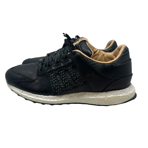 Adidas Consortium Equipment Support 93/16 x Avenue Black Leather Sneakers‎ 9.5 main image 6